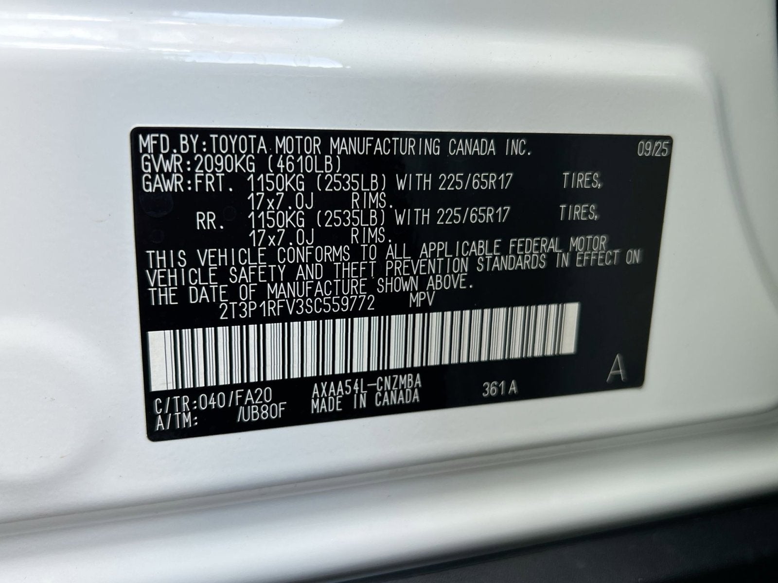 2025 Toyota RAV4 XLE