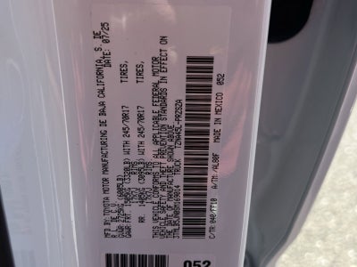 2025 Toyota Tacoma SR5