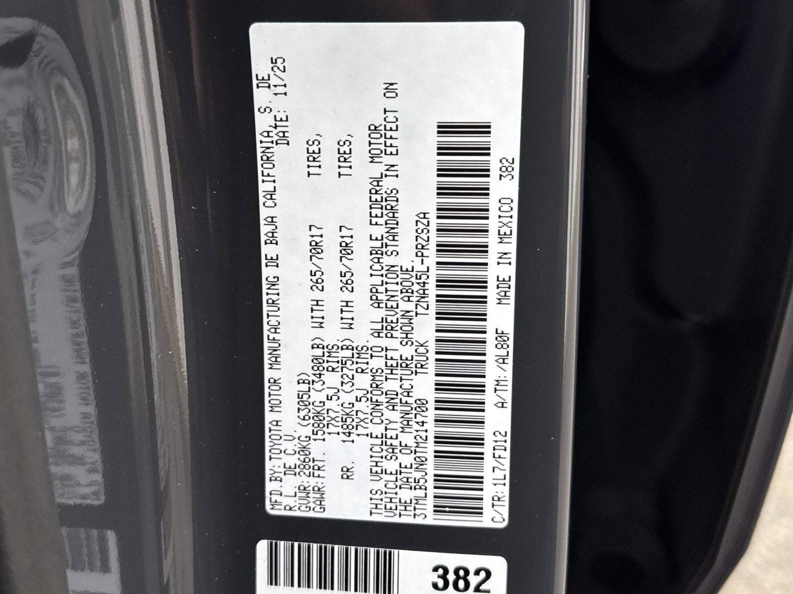 2026 Toyota Tacoma TRD Sport