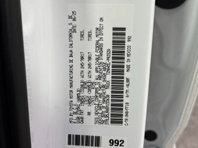 2025 Toyota Tacoma SR5