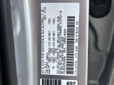2026 Toyota Tacoma SR5