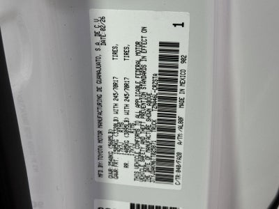 2026 Toyota Tacoma SR