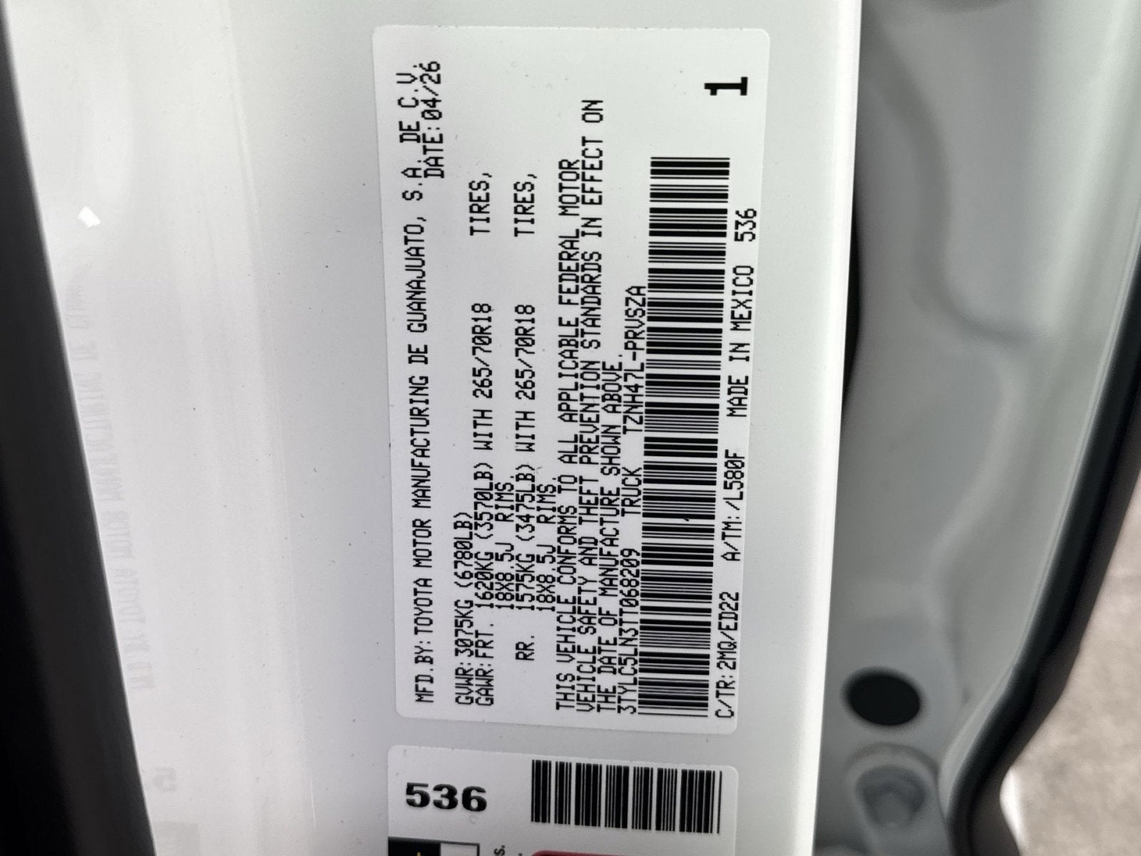 2026 Toyota Tacoma Hybrid TRD Pro