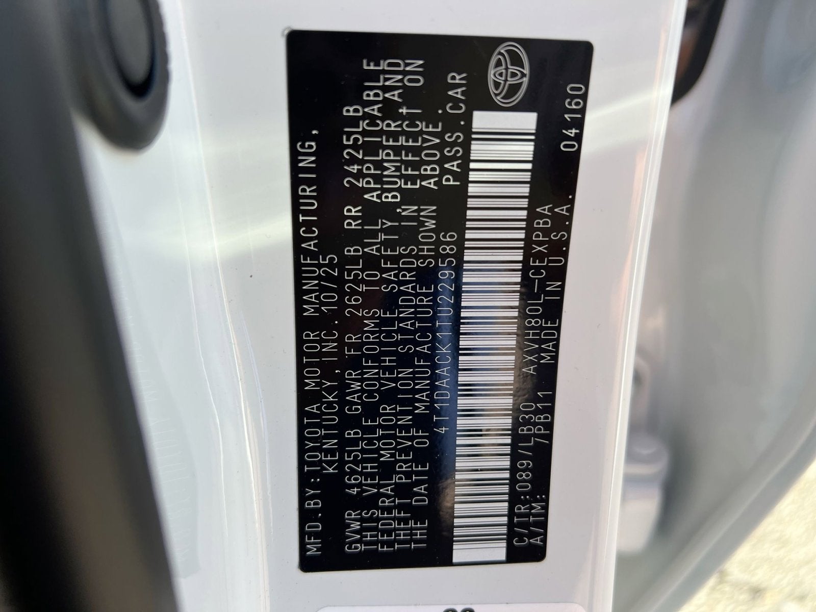 2026 Toyota Camry XSE