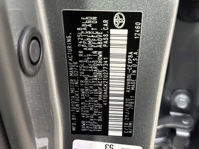 2026 Toyota Camry XSE