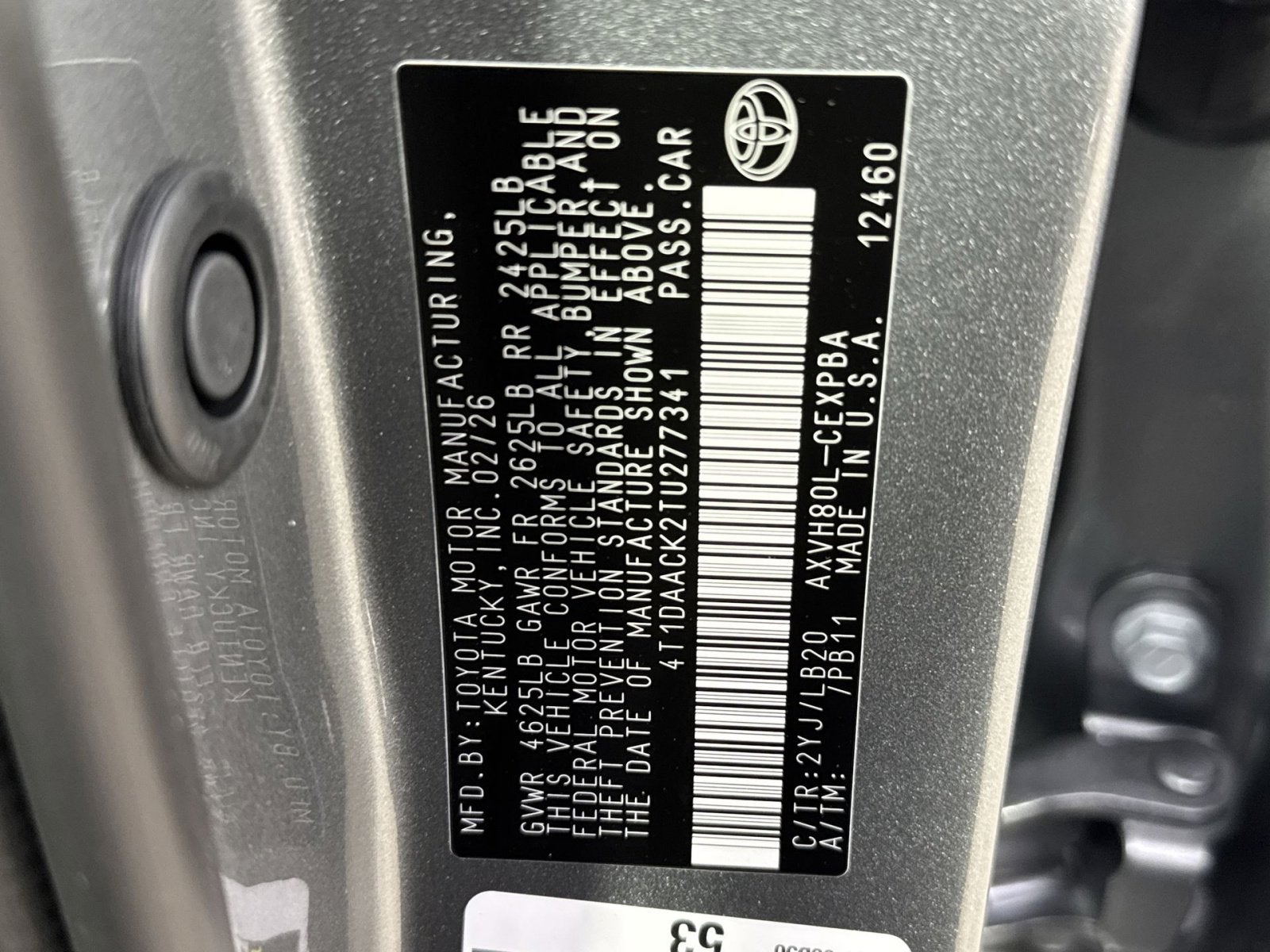 2026 Toyota Camry XSE