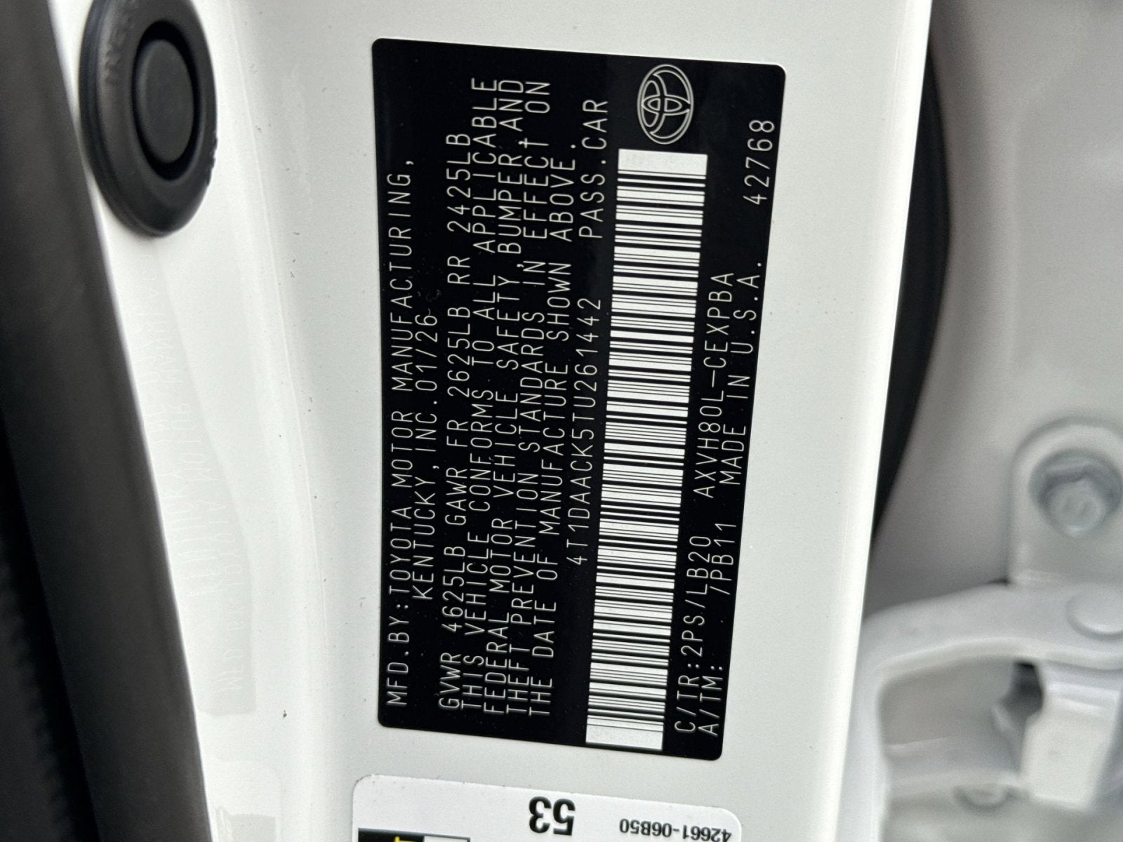 2026 Toyota Camry XSE