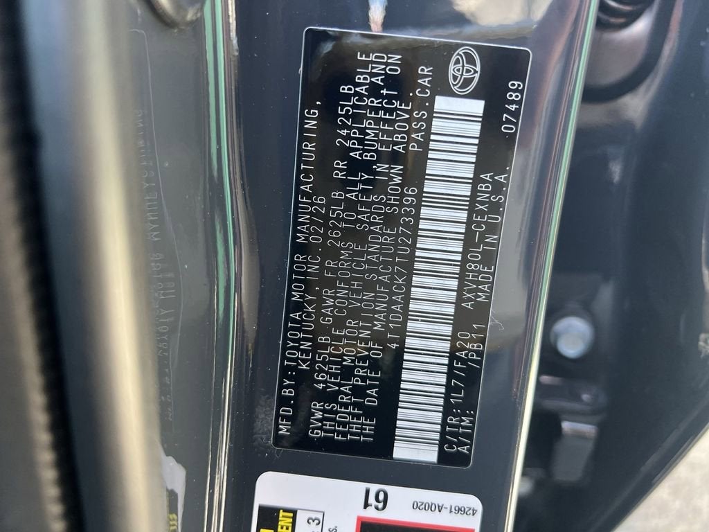 2026 Toyota Camry LE