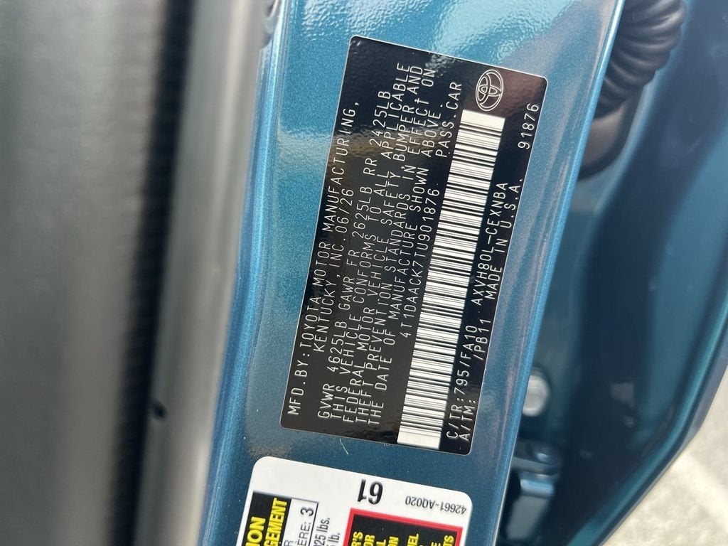 2026 Toyota Camry LE