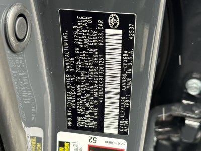 2026 Toyota Camry XLE