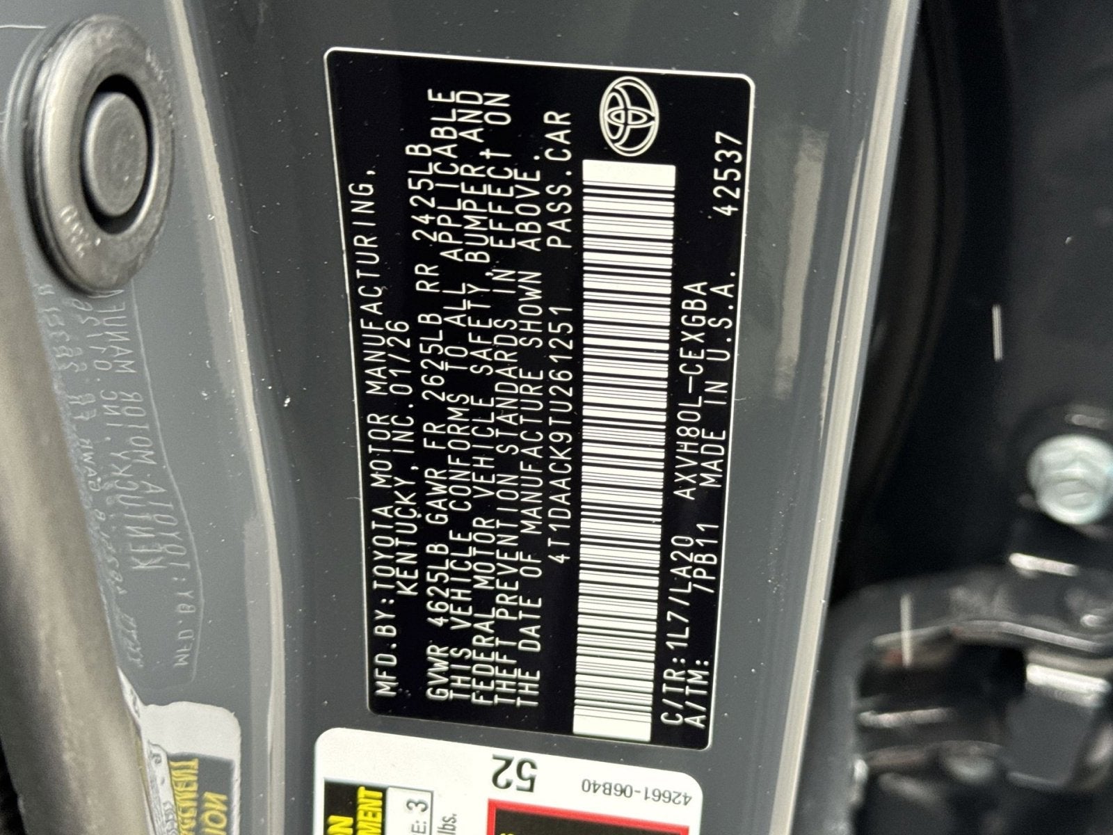 2026 Toyota Camry XLE