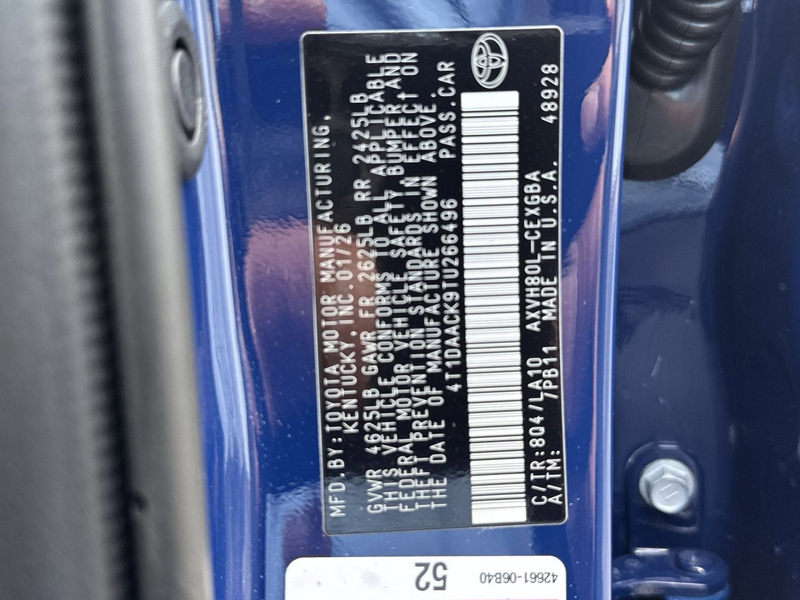 2026 Toyota Camry XLE