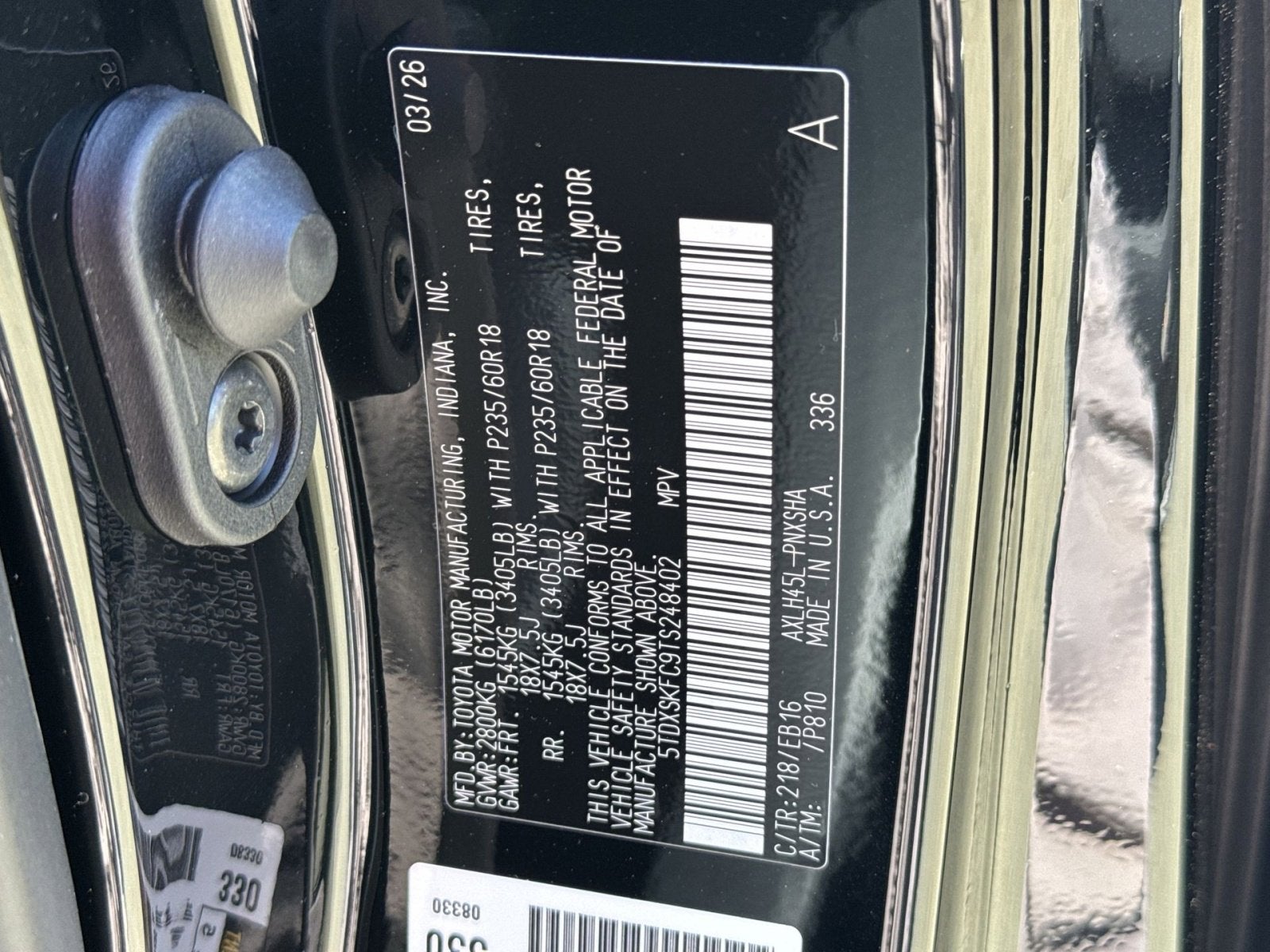 2026 Toyota Sienna XSE