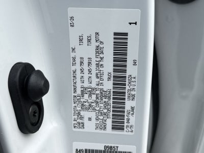 2026 Toyota Tundra SR