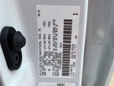 2026 Toyota Tundra SR5