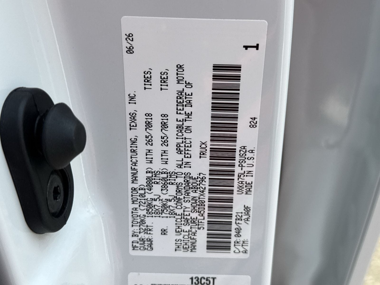 2026 Toyota Tundra SR5