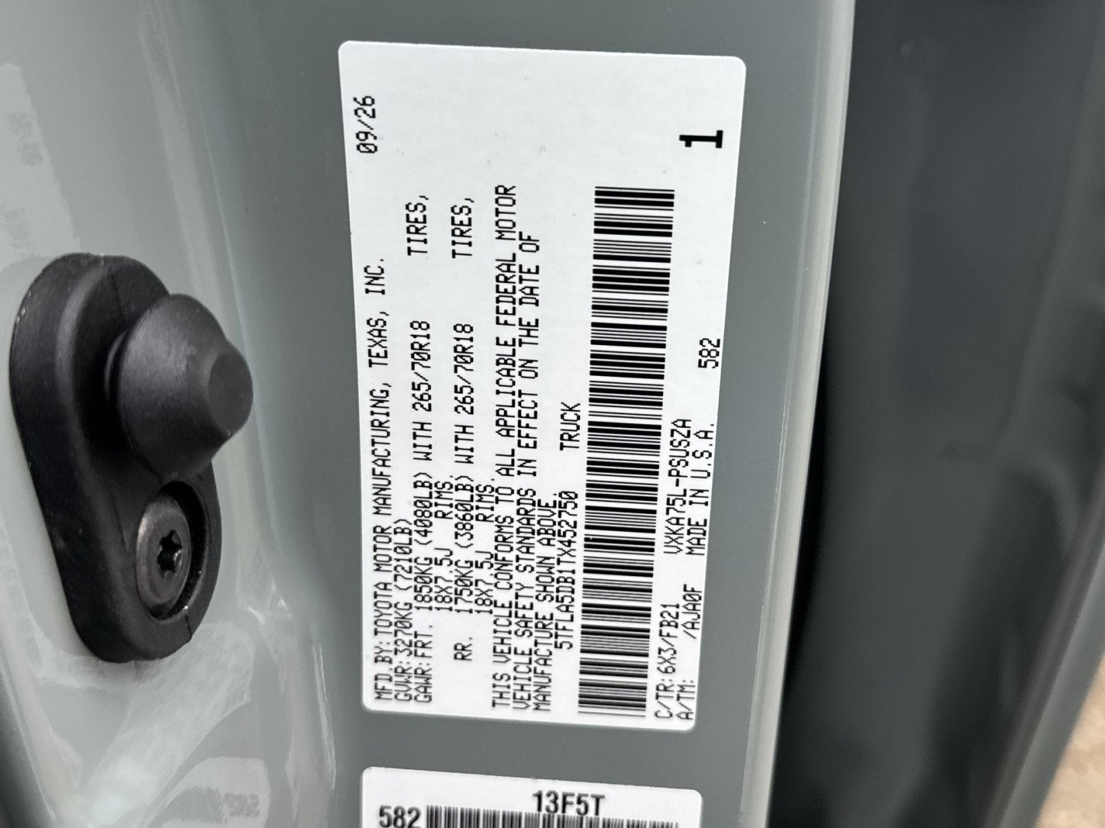 2026 Toyota Tundra SR5