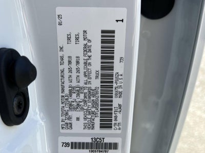 2025 Toyota Tundra SR5