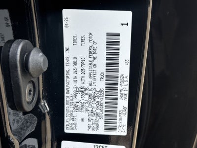 2026 Toyota Tundra SR5