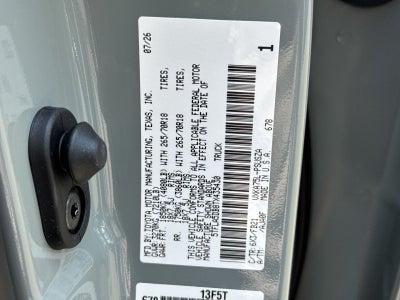 2026 Toyota Tundra SR5