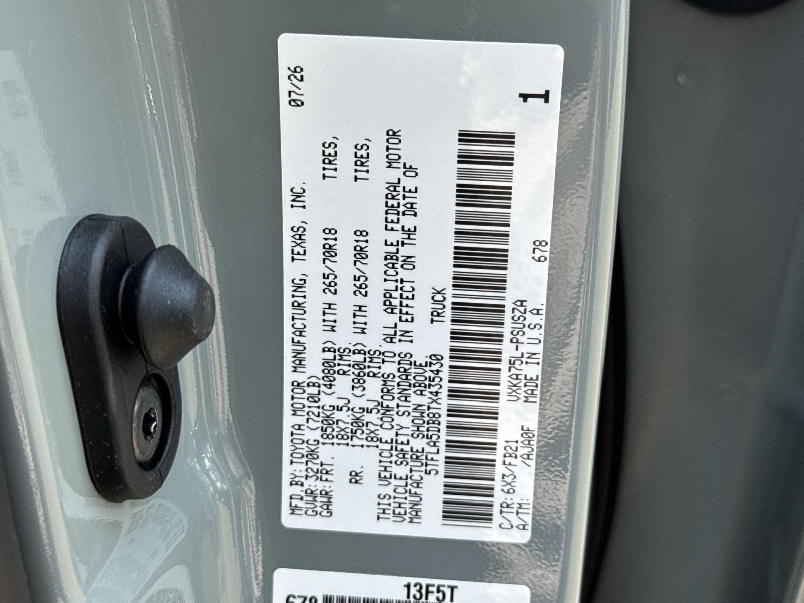 2026 Toyota Tundra SR5