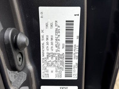 2026 Toyota Tundra SR5