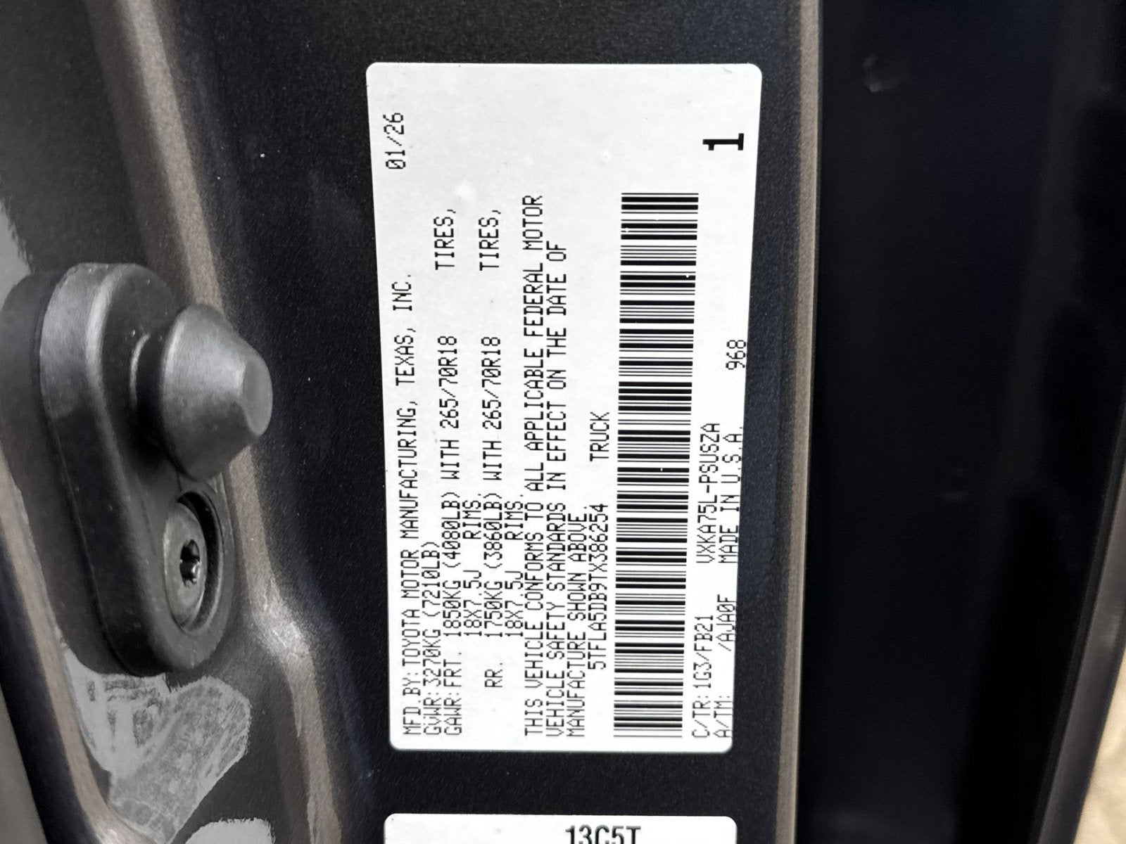 2026 Toyota Tundra SR5