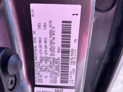 2024 Toyota Tundra SR5