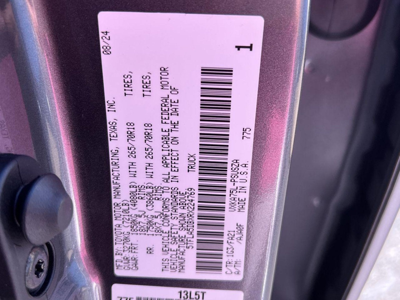 2024 Toyota Tundra SR5