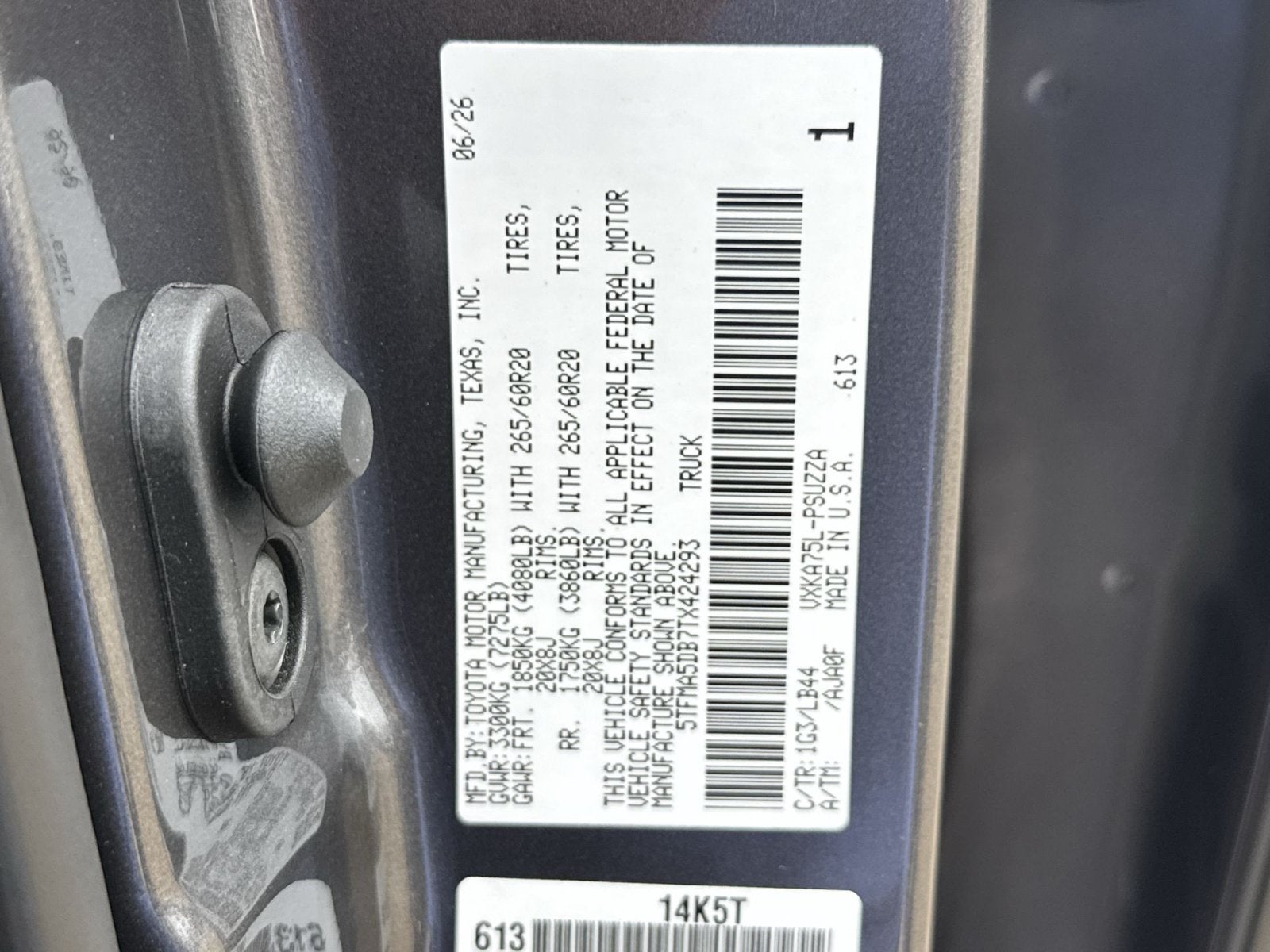 2026 Toyota Tundra 1794 Edition