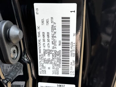 2026 Toyota Tundra 1794