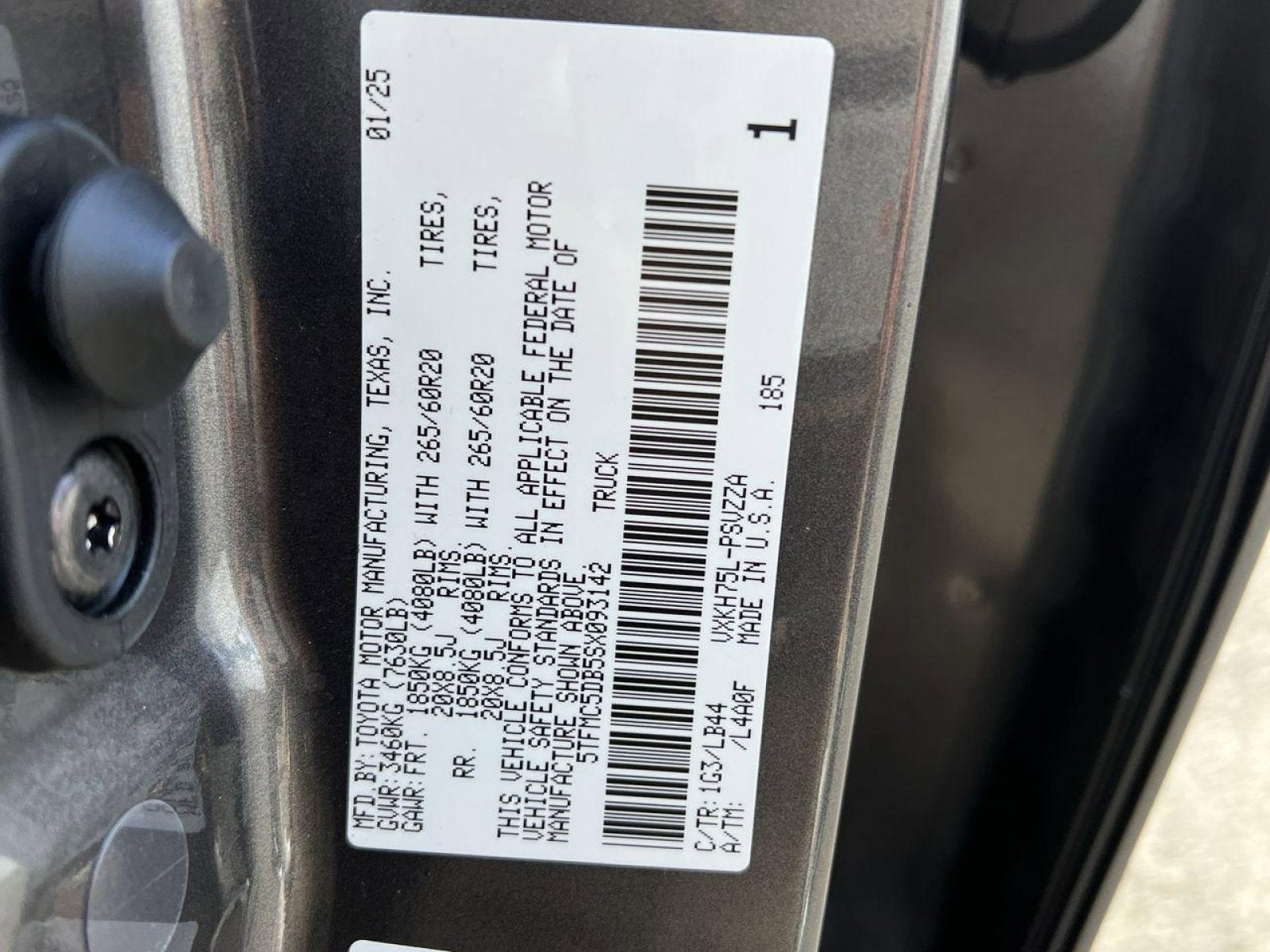 2025 Toyota Tundra Hybrid 1794 Edition