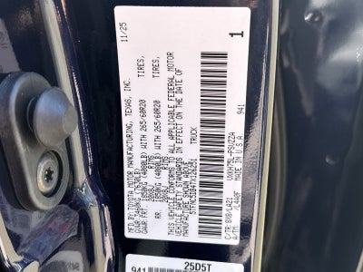 2026 Toyota Tundra Hybrid Platinum