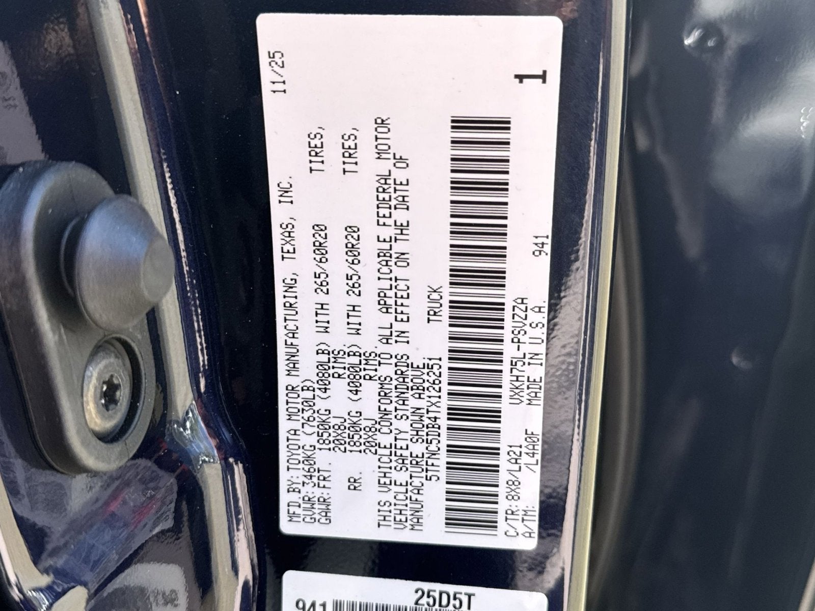 2026 Toyota Tundra Hybrid Platinum