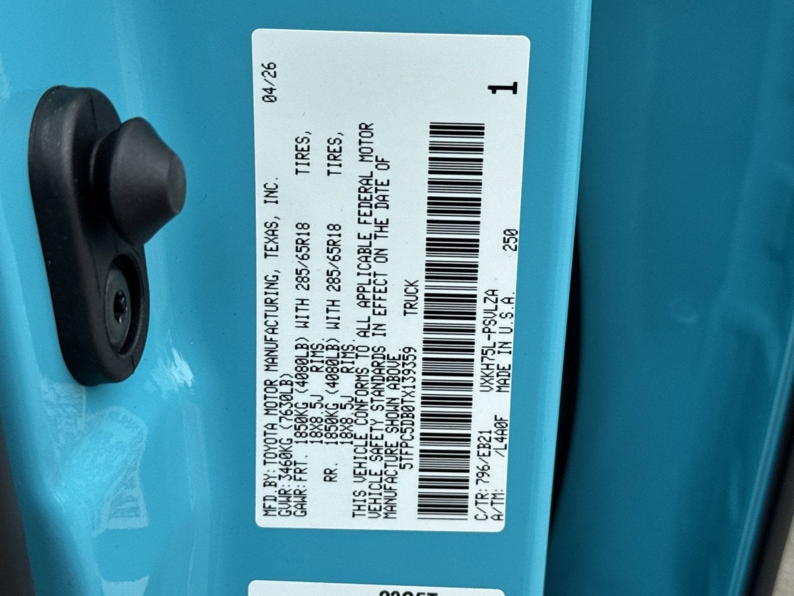 2026 Toyota Tundra Hybrid TRD Pro