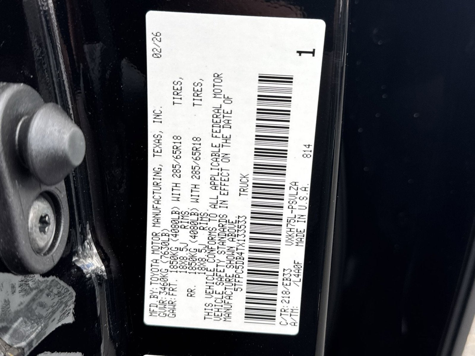 2026 Toyota Tundra Hybrid TRD Pro