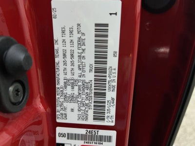 2025 Toyota Tundra Hybrid Capstone