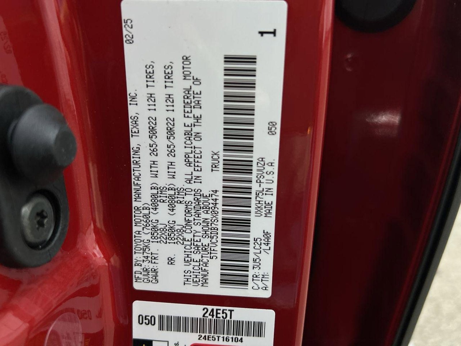 2025 Toyota Tundra Hybrid Capstone