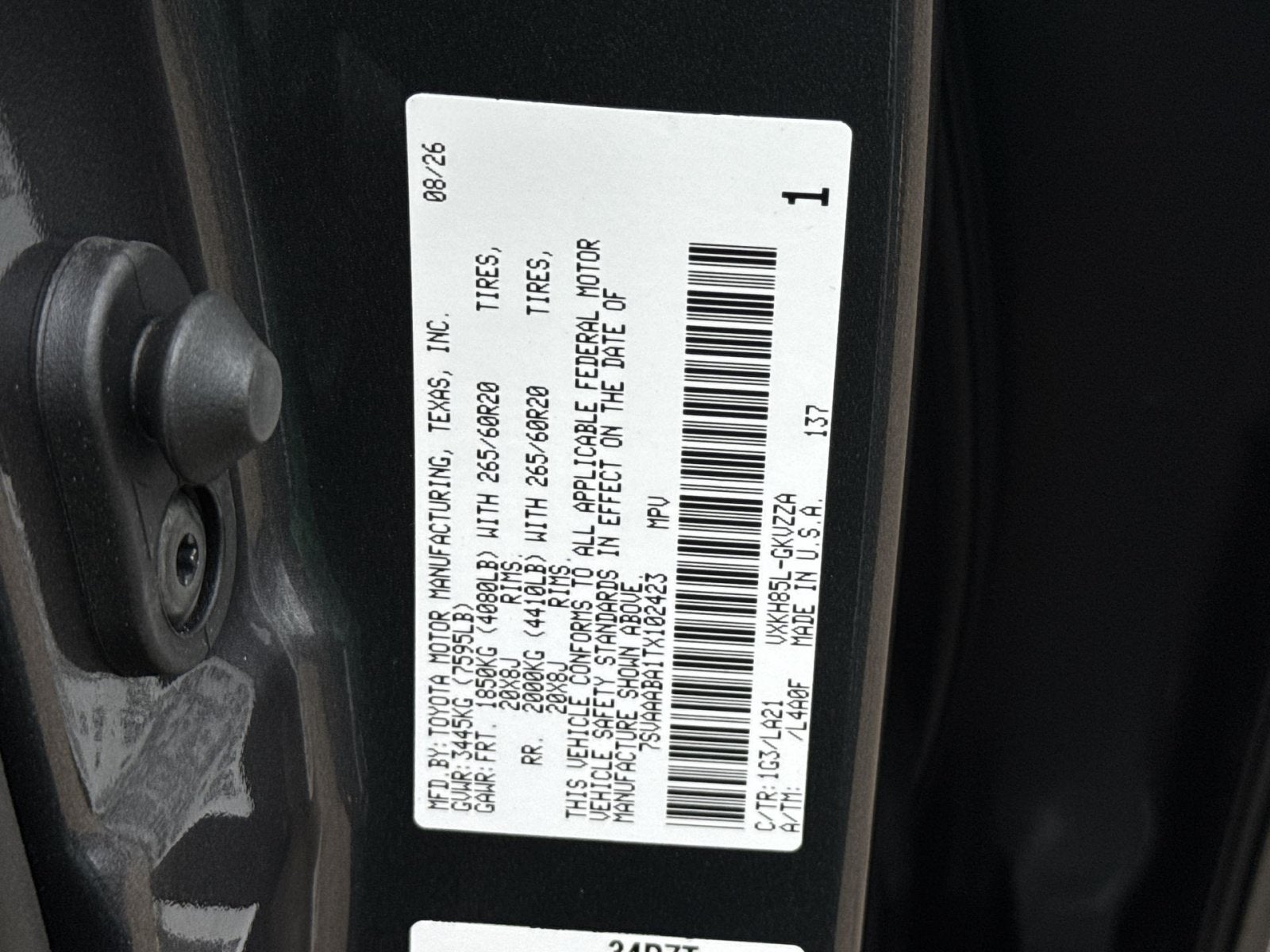 2026 Toyota Sequoia Platinum