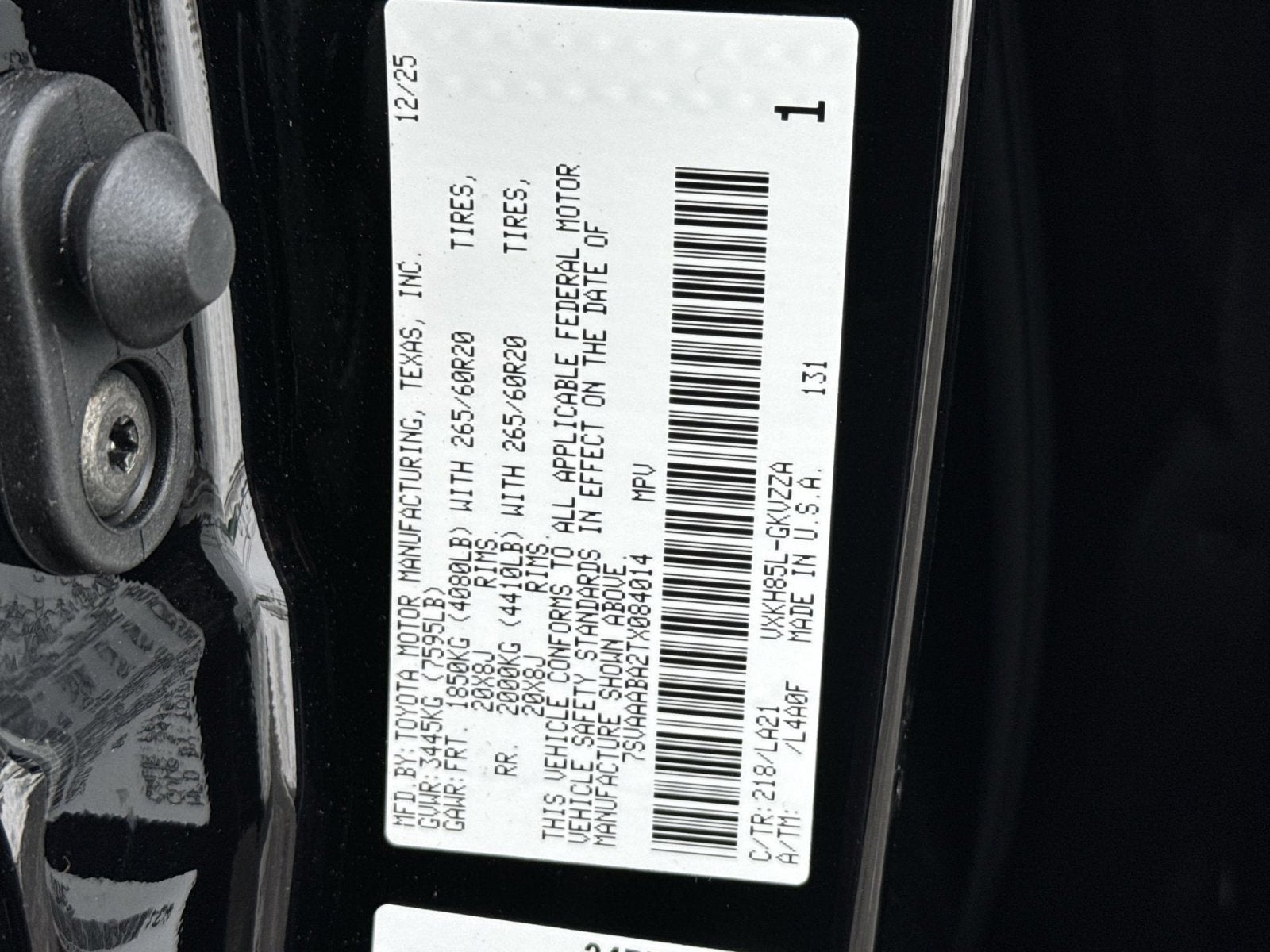 2026 Toyota Sequoia Platinum