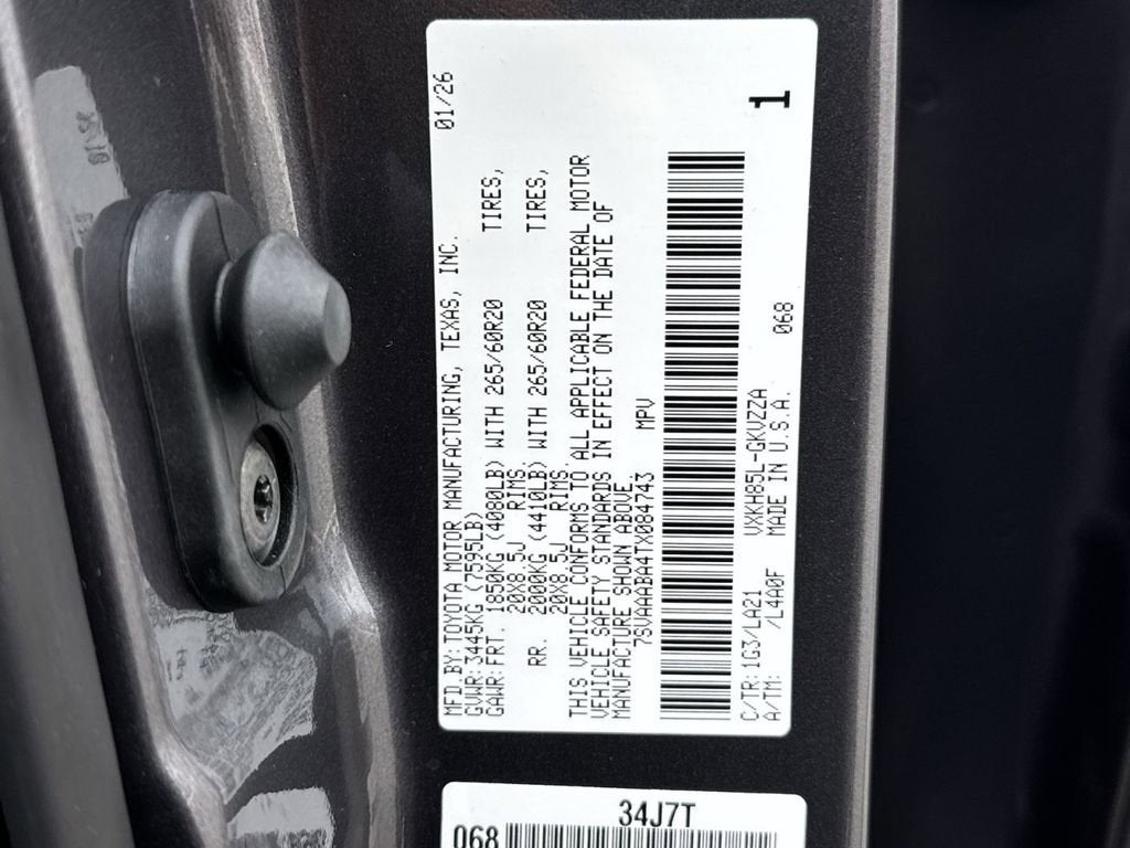 2026 Toyota Sequoia Platinum