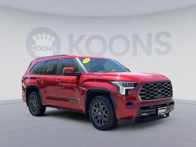 2026 Toyota Sequoia Platinum