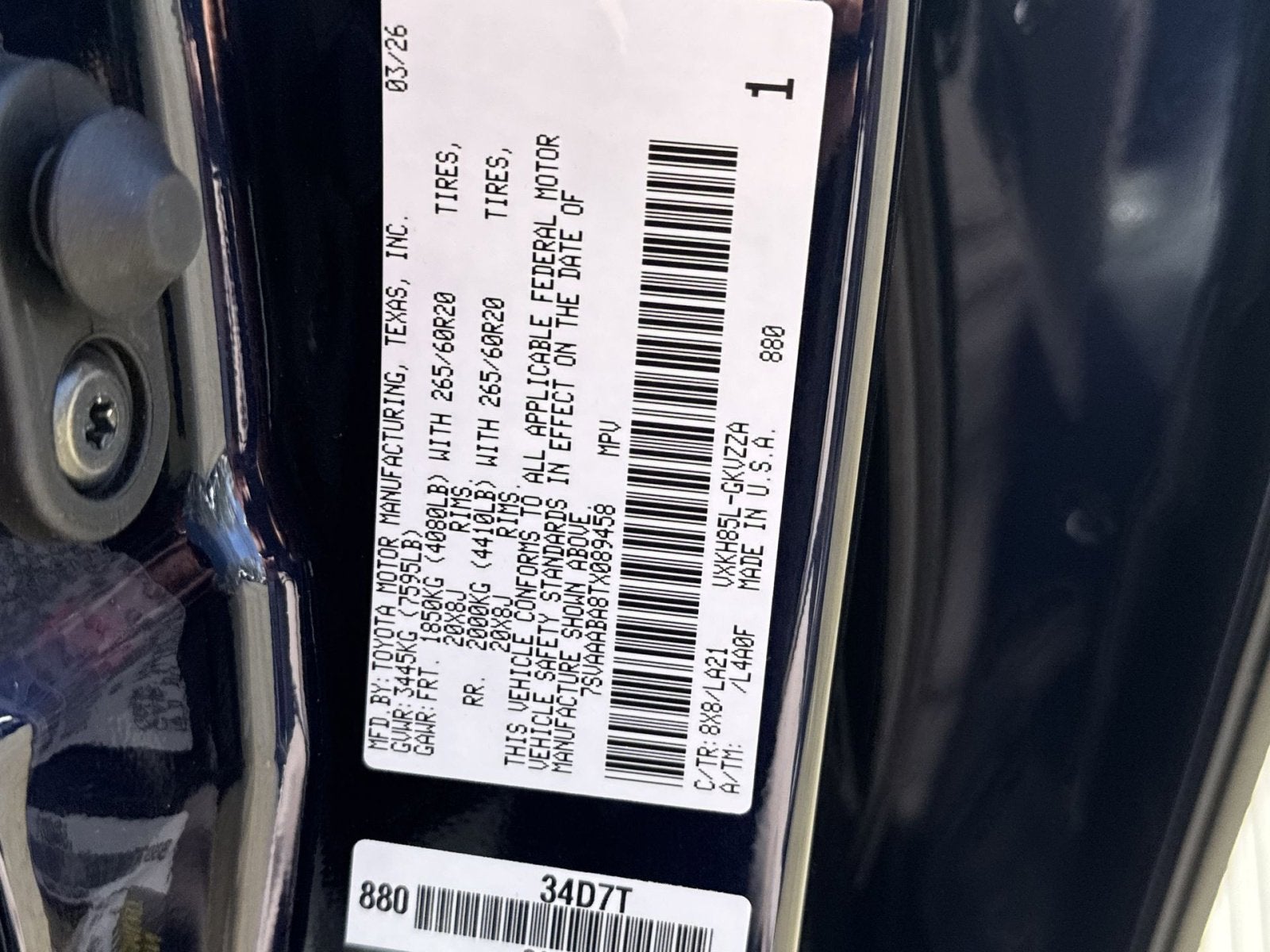 2026 Toyota Sequoia Platinum