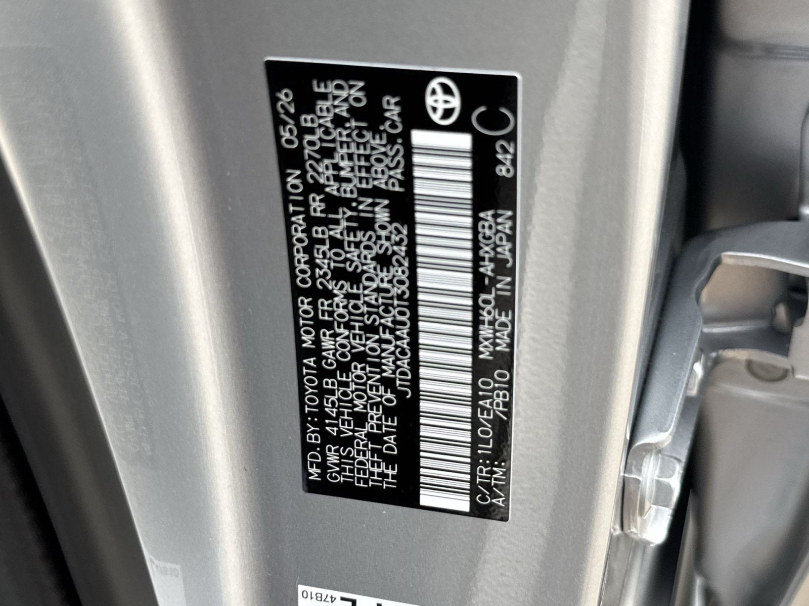 2026 Toyota Prius XLE