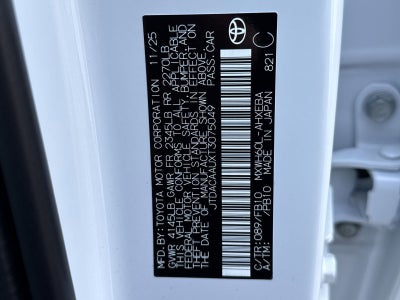 2026 Toyota Prius LE