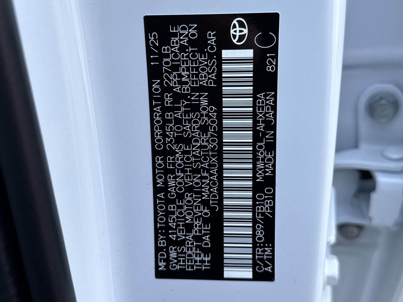 2026 Toyota Prius LE