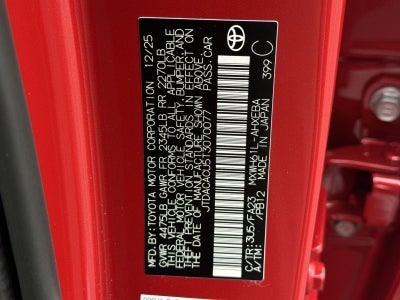 2026 Toyota Prius Plug-In Hybrid SE