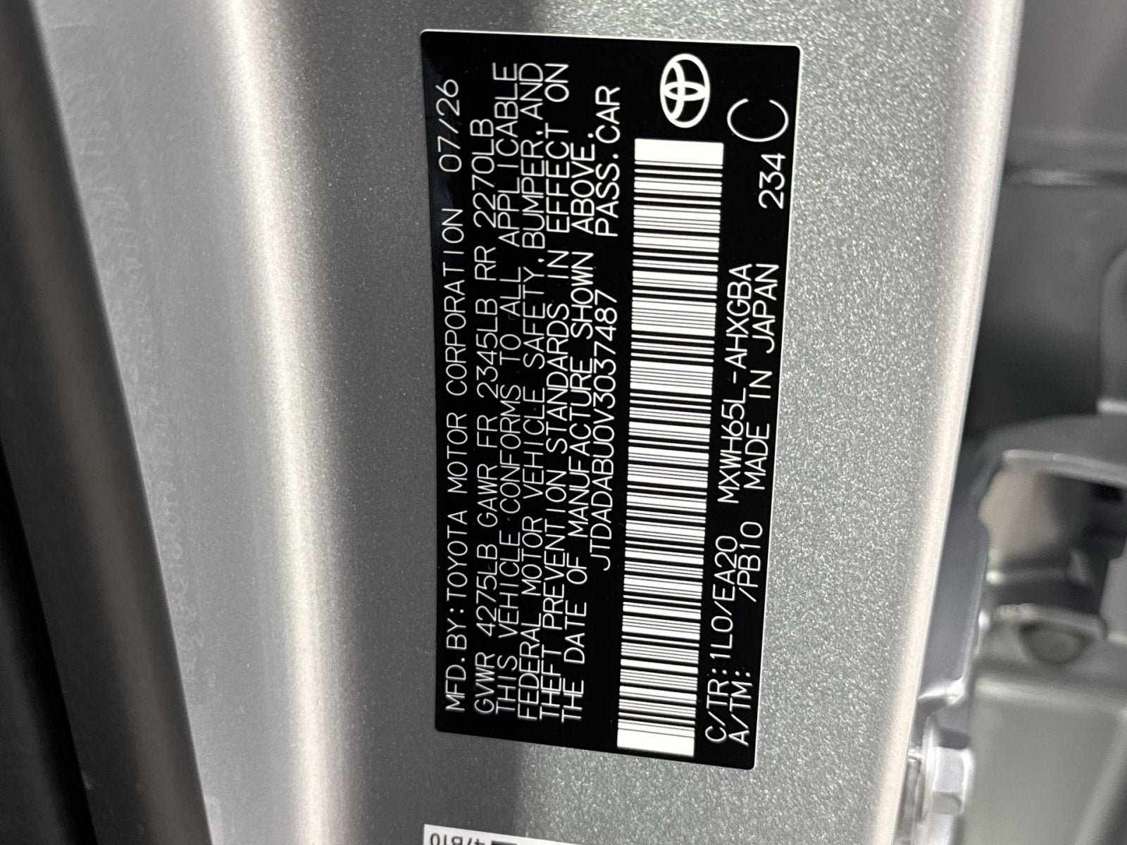 2027 Toyota Prius XLE