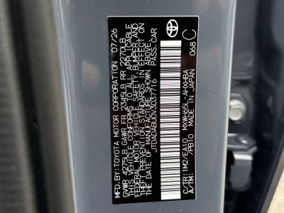 2027 Toyota Prius Limited