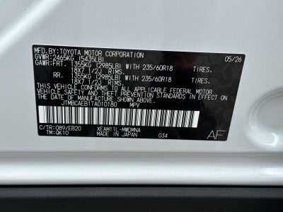 2026 Toyota bZ XLE Plus